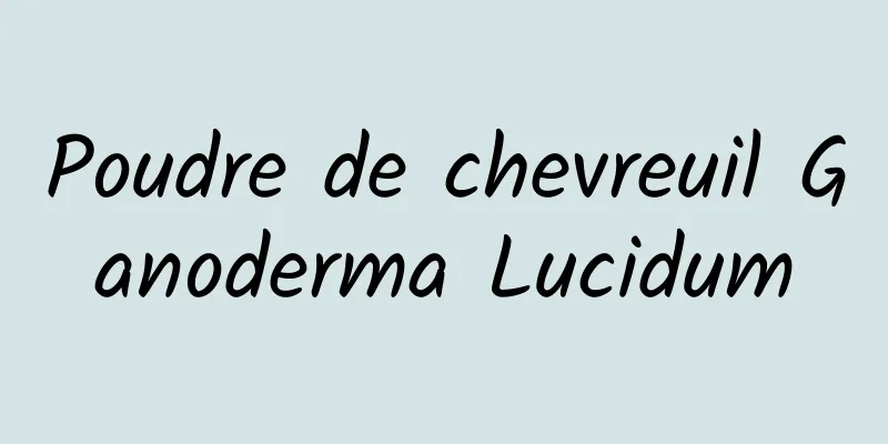 Poudre de chevreuil Ganoderma Lucidum