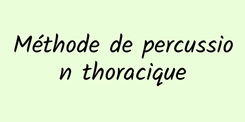 Méthode de percussion thoracique