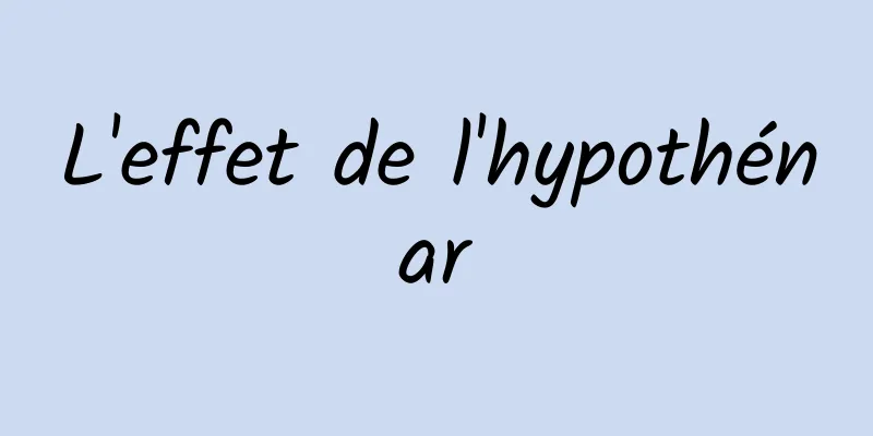 L'effet de l'hypothénar