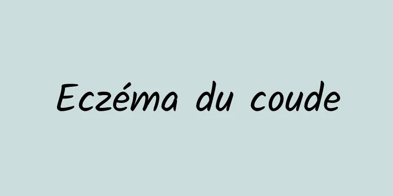 Eczéma du coude