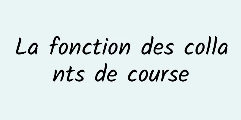 La fonction des collants de course
