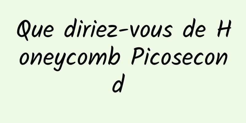 Que diriez-vous de Honeycomb Picosecond 