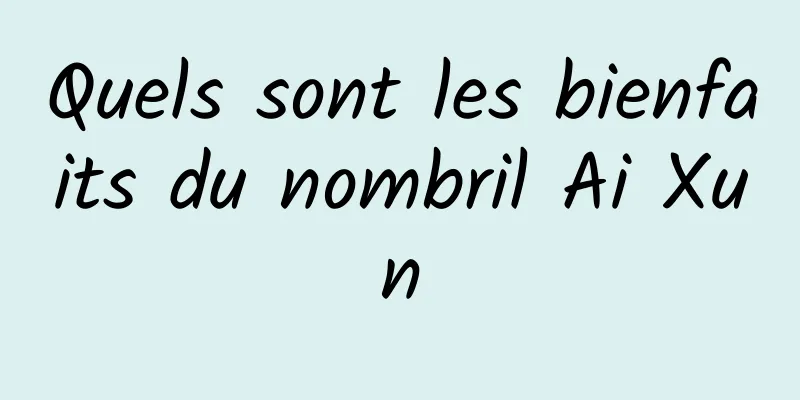 Quels sont les bienfaits du nombril Ai Xun