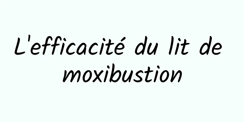 L'efficacité du lit de moxibustion