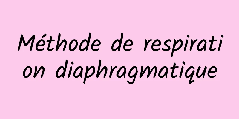 Méthode de respiration diaphragmatique