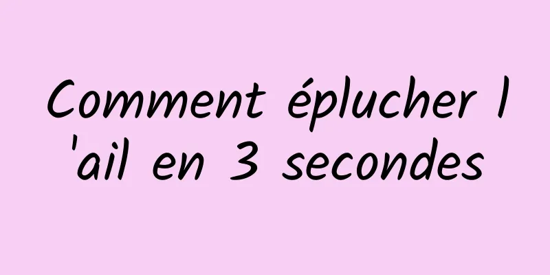 Comment éplucher l'ail en 3 secondes