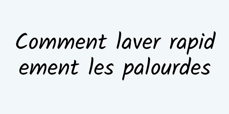 Comment laver rapidement les palourdes