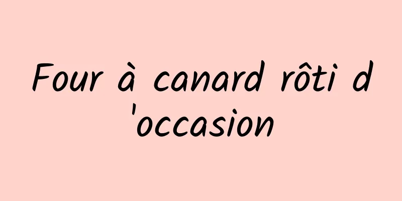 Four à canard rôti d'occasion
