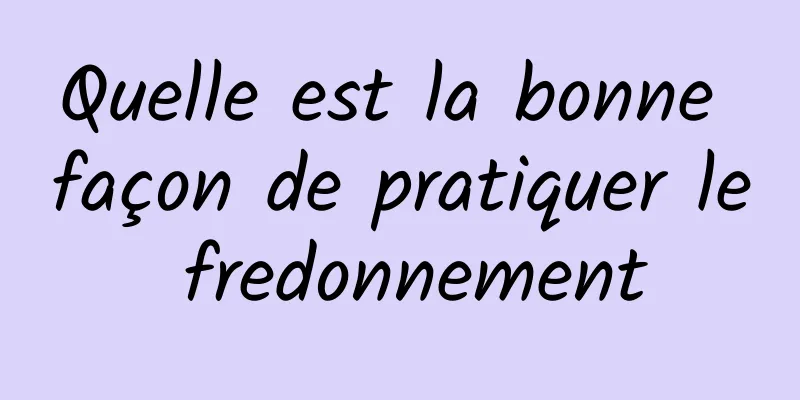 Quelle est la bonne façon de pratiquer le fredonnement