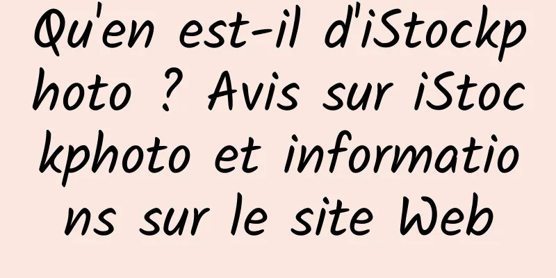 Qu'en est-il d'iStockphoto ? Avis sur iStockphoto et informations sur le site Web