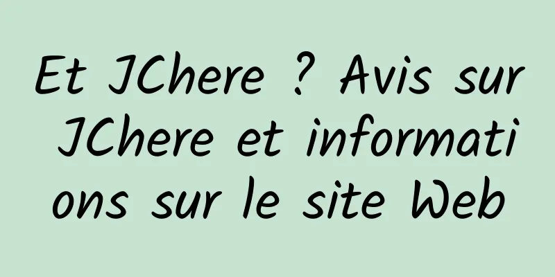 Et JChere ? Avis sur JChere et informations sur le site Web
