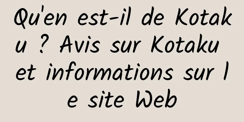 Qu'en est-il de Kotaku ? Avis sur Kotaku et informations sur le site Web