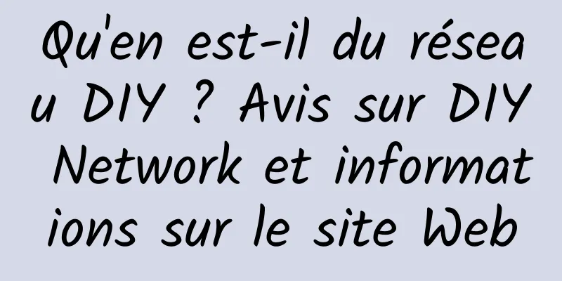 Qu'en est-il du réseau DIY ? Avis sur DIY Network et informations sur le site Web