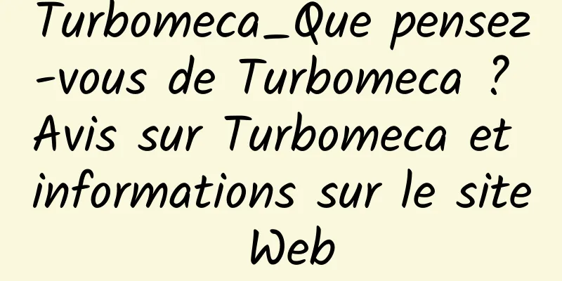 Turbomeca_Que pensez-vous de Turbomeca ? Avis sur Turbomeca et informations sur le site Web