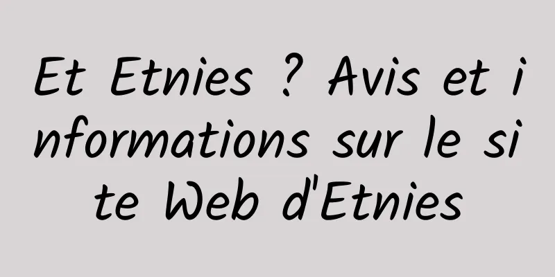 Et Etnies ? Avis et informations sur le site Web d'Etnies