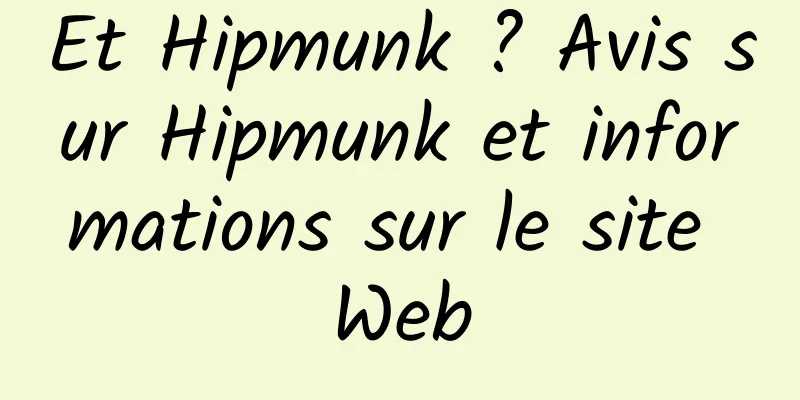Et Hipmunk ? Avis sur Hipmunk et informations sur le site Web