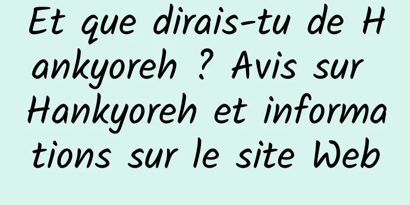 Et que dirais-tu de Hankyoreh ? Avis sur Hankyoreh et informations sur le site Web