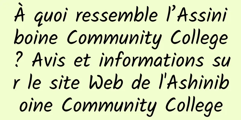 À quoi ressemble l’Assiniboine Community College? Avis et informations sur le site Web de l'Ashiniboine Community College