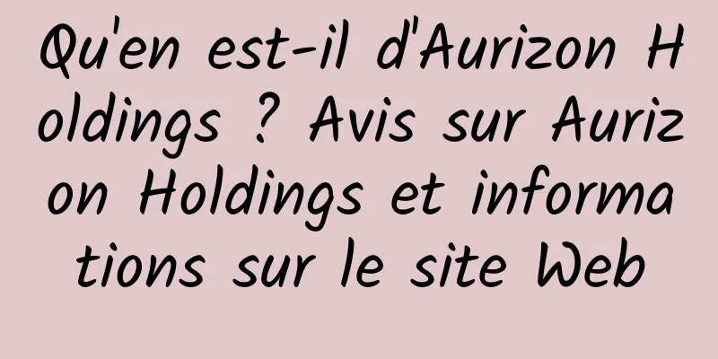 Qu'en est-il d'Aurizon Holdings ? Avis sur Aurizon Holdings et informations sur le site Web