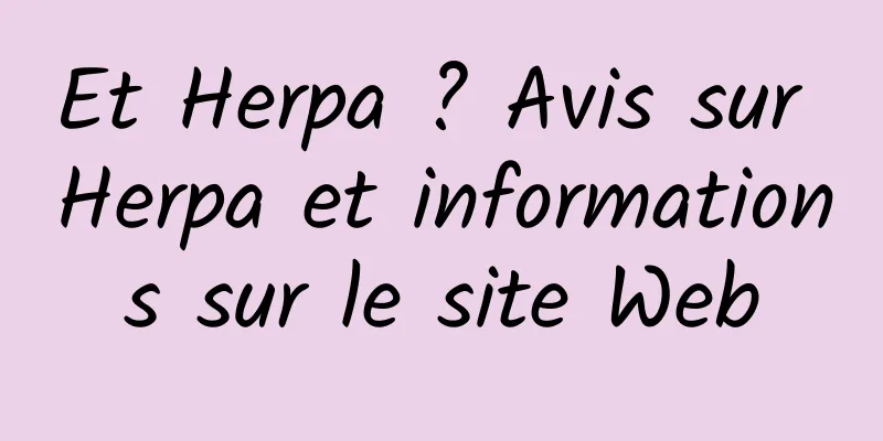 Et Herpa ? Avis sur Herpa et informations sur le site Web