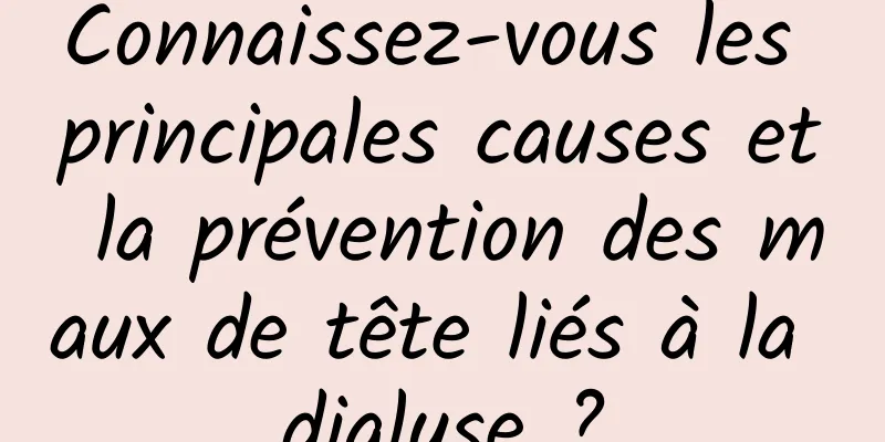 Connaissez-vous les principales causes et la prévention des maux de tête liés à la dialyse ?