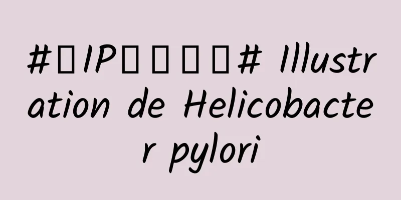#千IP创科学普# Illustration de Helicobacter pylori