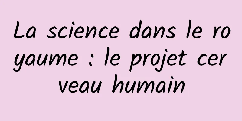 La science dans le royaume : le projet cerveau humain