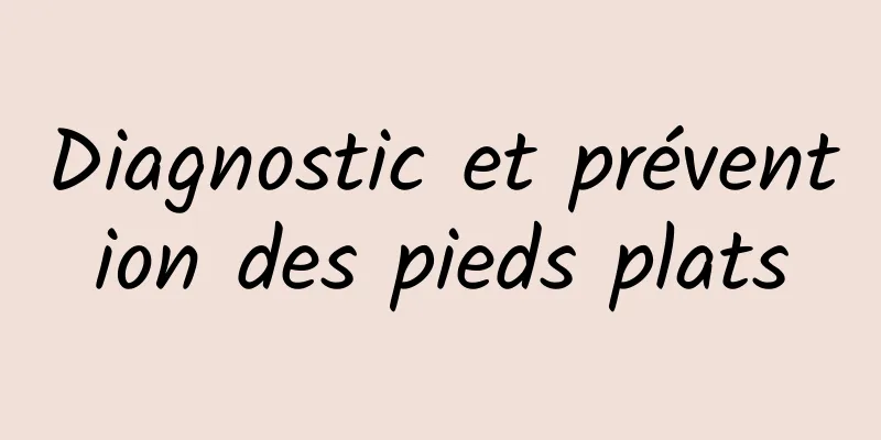 Diagnostic et prévention des pieds plats