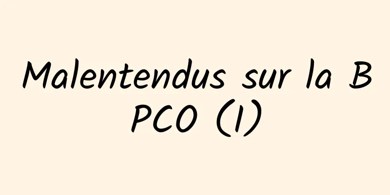 Malentendus sur la BPCO (I)