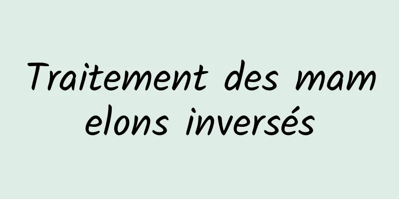 Traitement des mamelons inversés