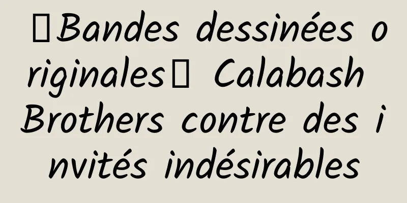 【Bandes dessinées originales】 Calabash Brothers contre des invités indésirables