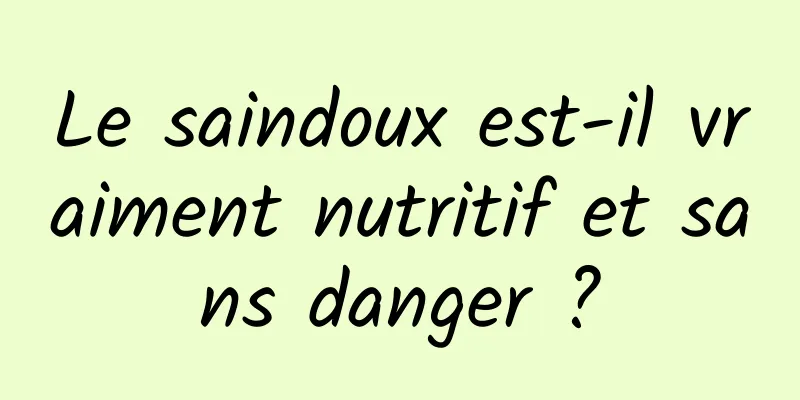 Le saindoux est-il vraiment nutritif et sans danger ?