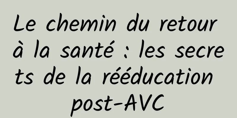 Le chemin du retour à la santé : les secrets de la rééducation post-AVC
