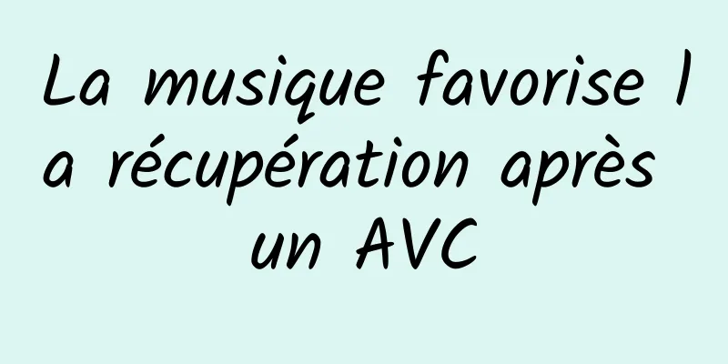 La musique favorise la récupération après un AVC