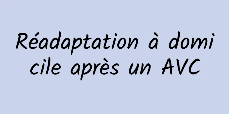 Réadaptation à domicile après un AVC