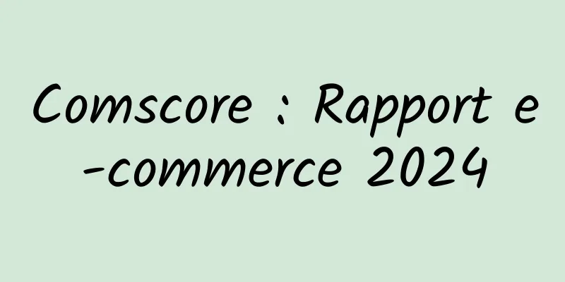 Comscore : Rapport e-commerce 2024