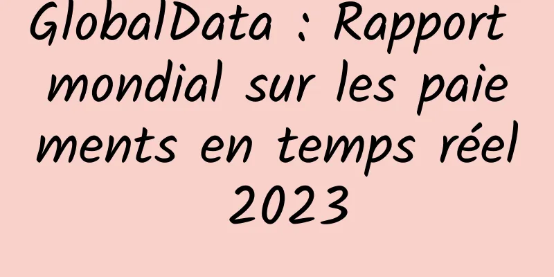 GlobalData : Rapport mondial sur les paiements en temps réel 2023