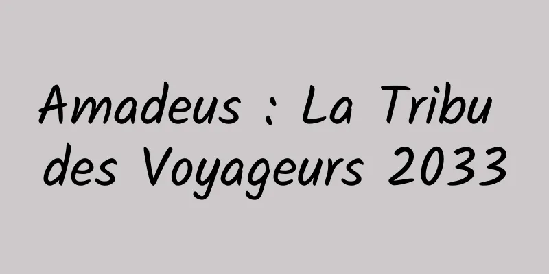 Amadeus : La Tribu des Voyageurs 2033