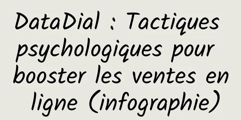 DataDial : Tactiques psychologiques pour booster les ventes en ligne (infographie)