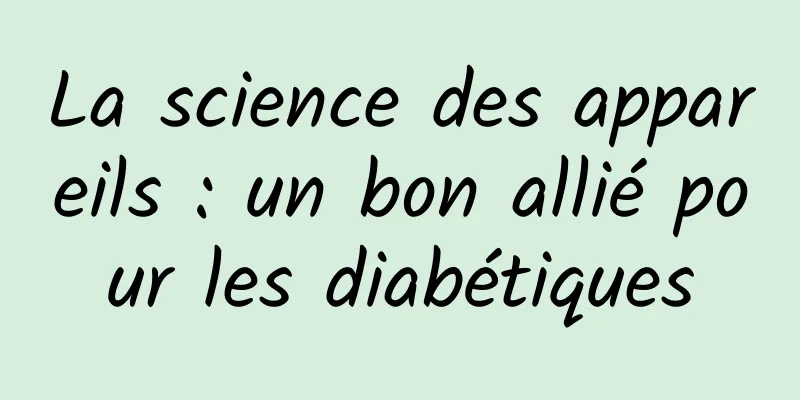 La science des appareils : un bon allié pour les diabétiques