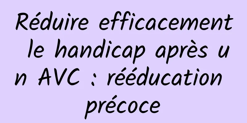 Réduire efficacement le handicap après un AVC : rééducation précoce