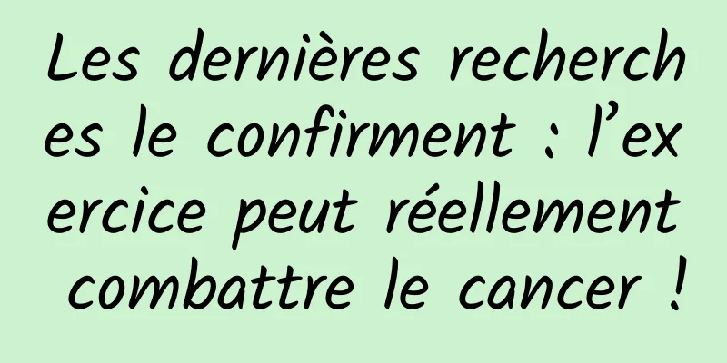 Les dernières recherches le confirment : l’exercice peut réellement combattre le cancer !