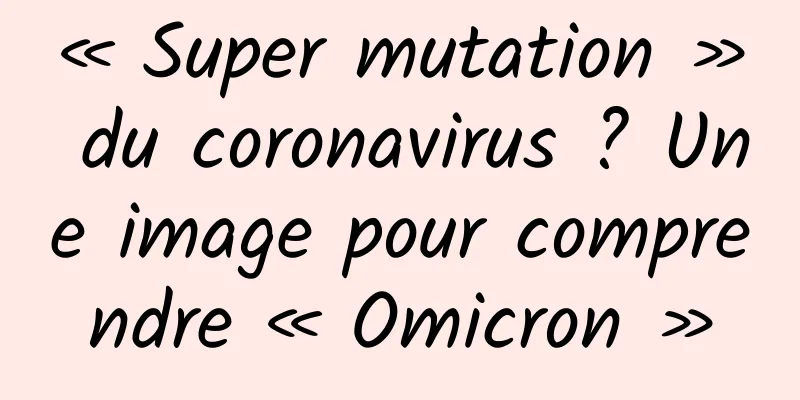 « Super mutation » du coronavirus ? Une image pour comprendre « Omicron »