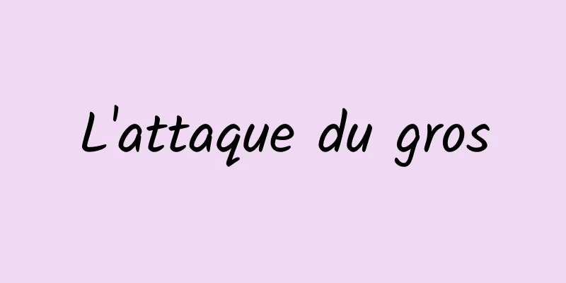 L'attaque du gros