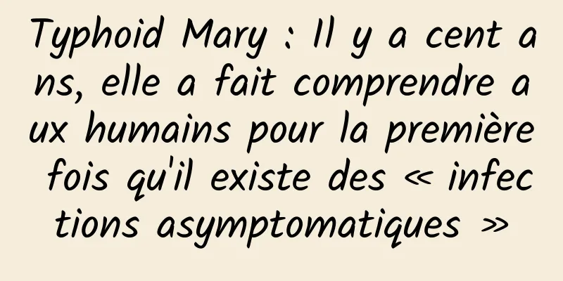 Typhoid Mary : Il y a cent ans, elle a fait comprendre aux humains pour la première fois qu'il existe des « infections asymptomatiques »